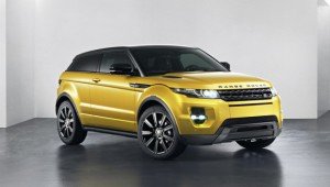 Range Rover Evoque 2013 Yellow limited edition