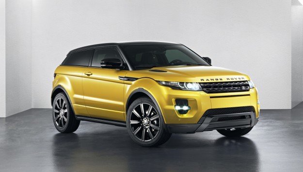 Range Rover Evoque 2013 Yellow limited edition