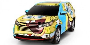 Toyota Highlander spongebob squarepants